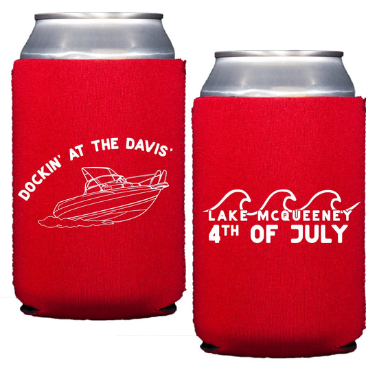 ski boat | can cooler