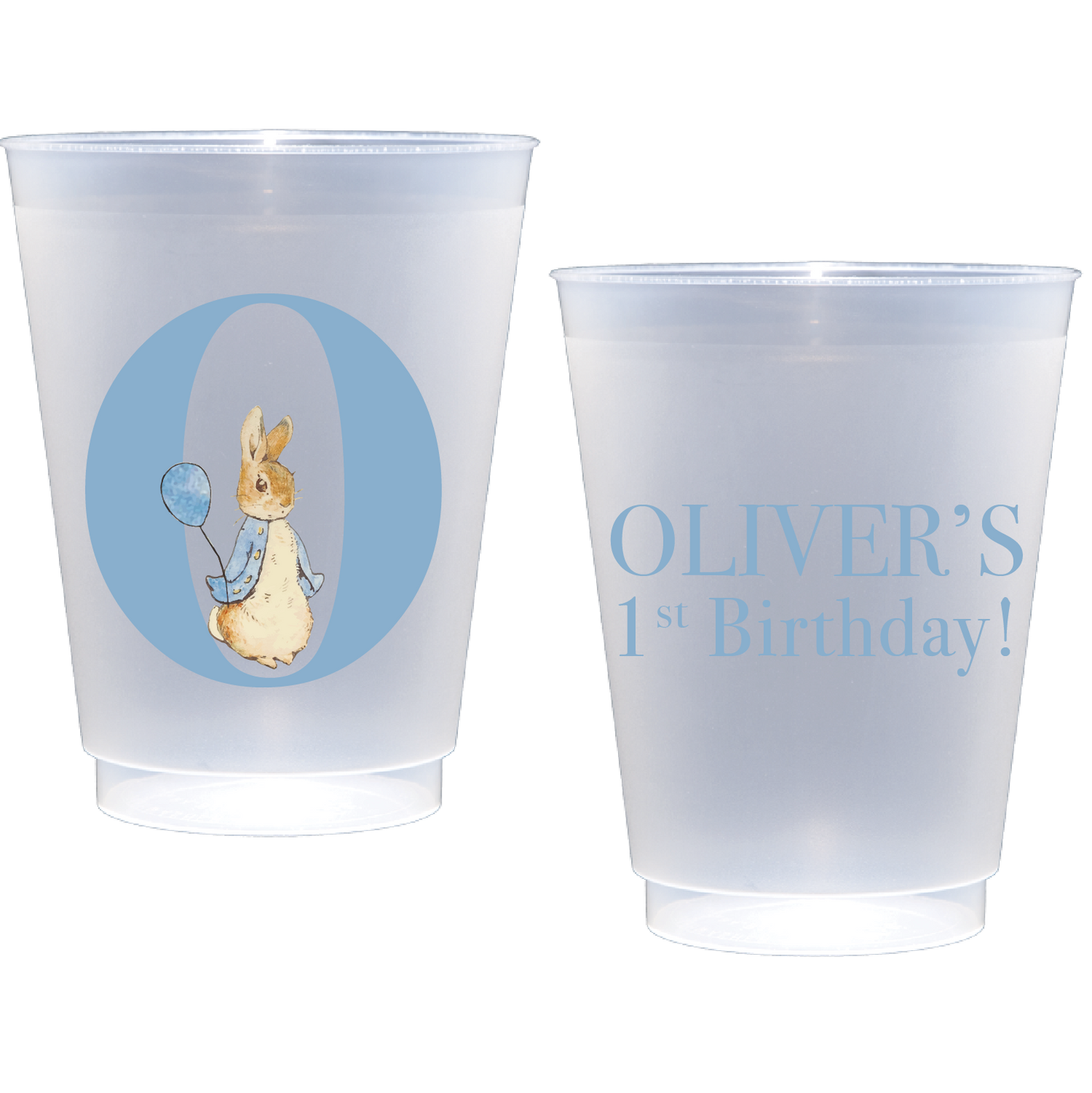 Personalized peter rabbit | Frosted Flex Cup