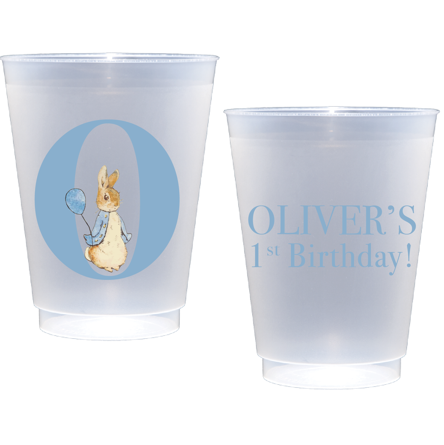 Personalized peter rabbit | Frosted Flex Cup