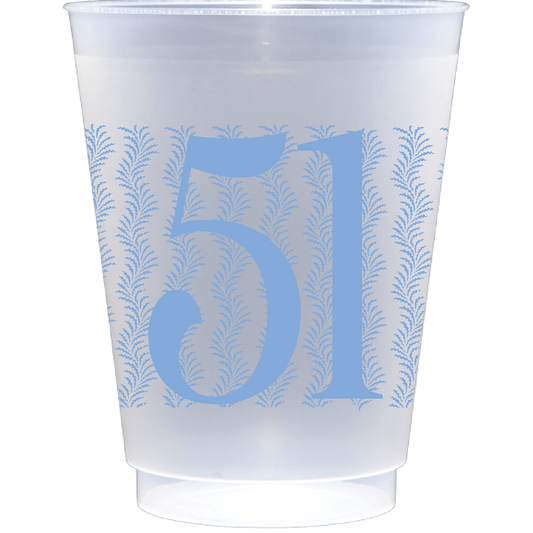 51 with design | Frosted Flex Cup