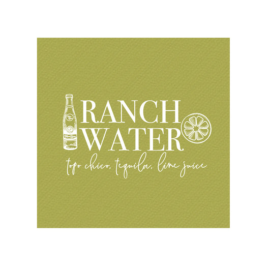 Custom Cocktail Napkin