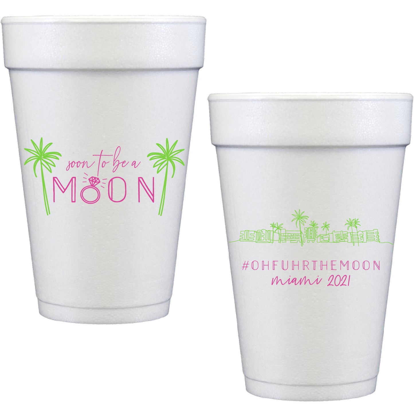 miami | styrofoam cups
