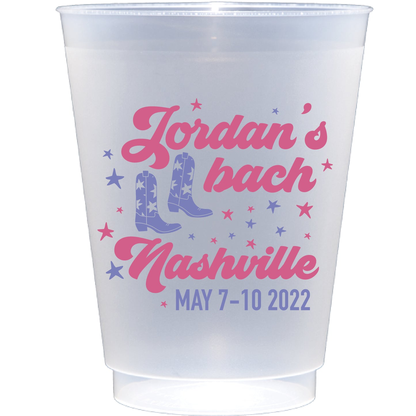Personalized nashville  | Frosted Flex Cup