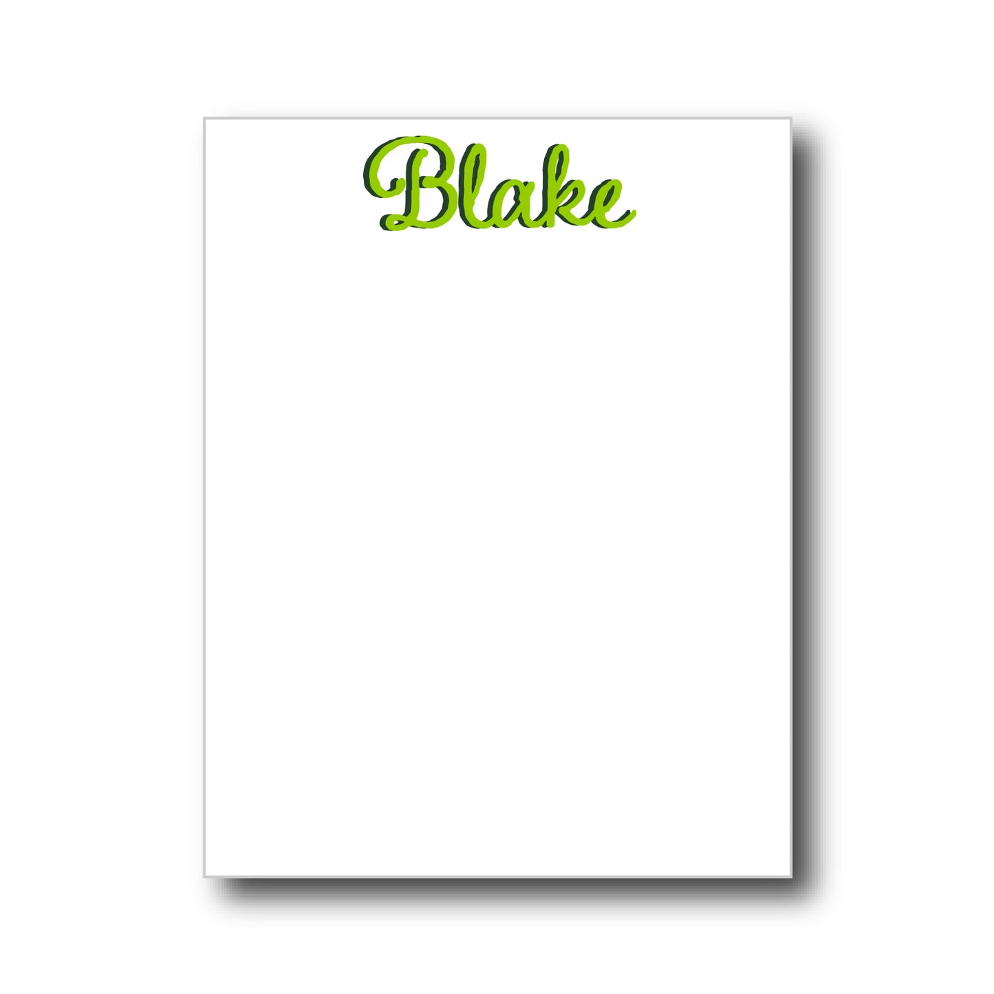 script green | Notepad