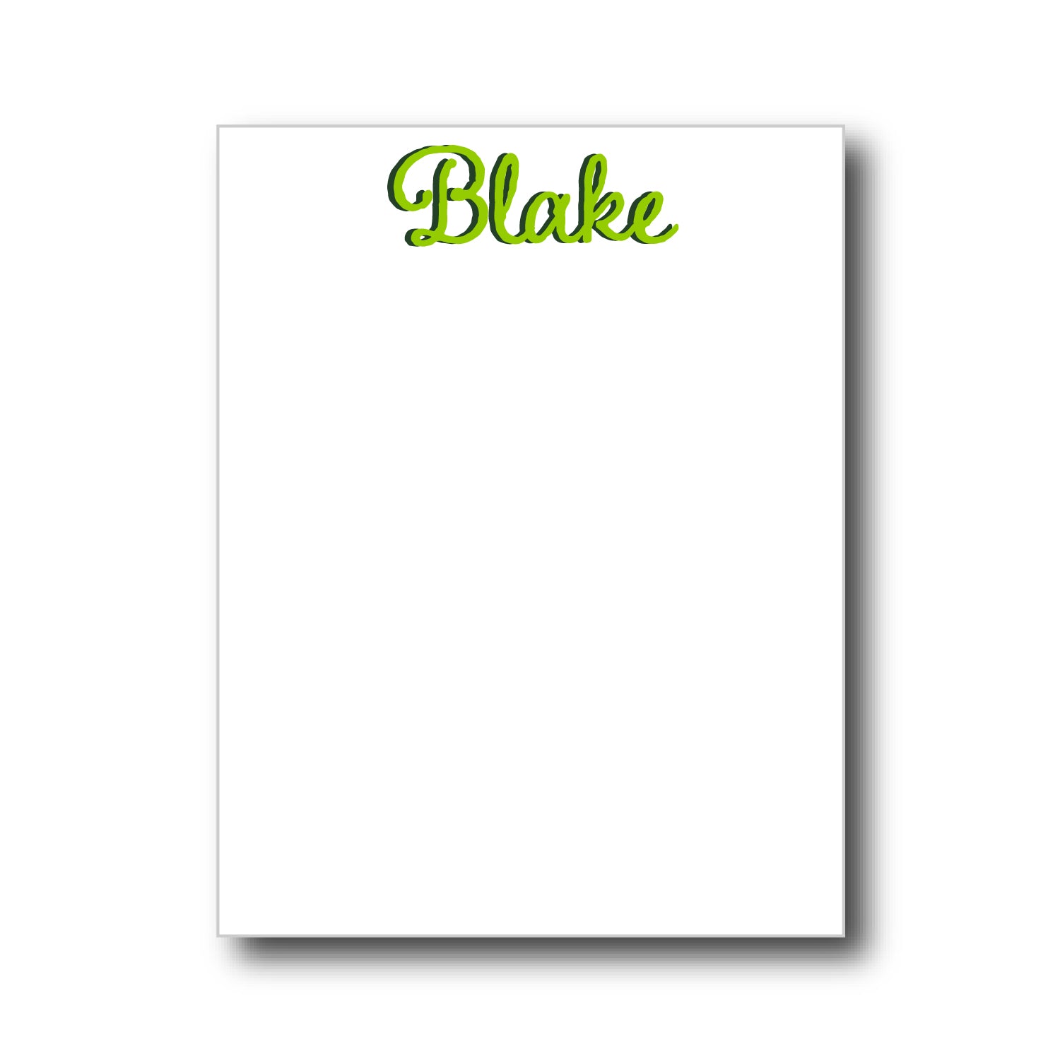 script green | Notepad