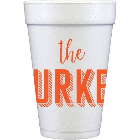 Personalized shadow name | styrofoam cup