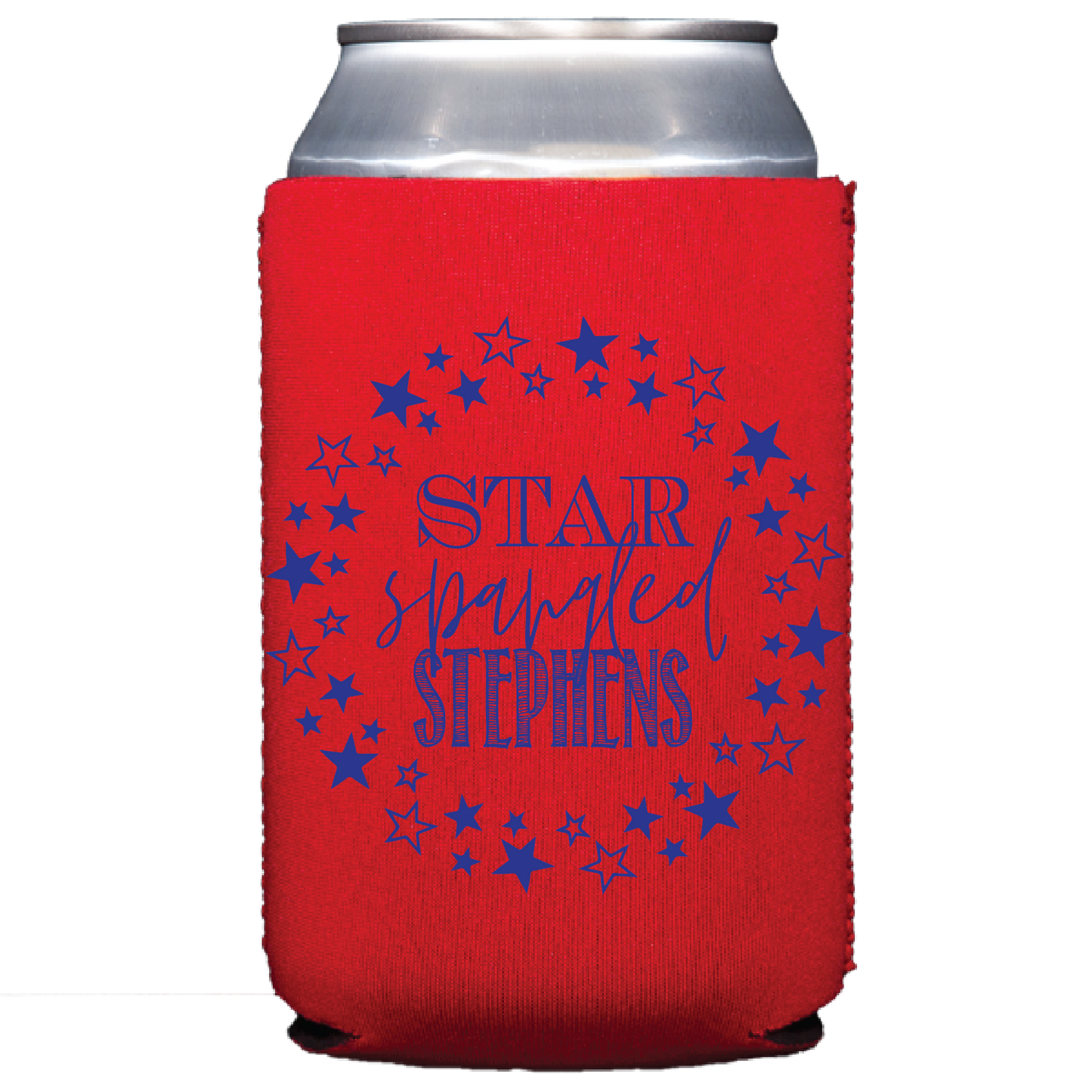 star spangled | can cooler