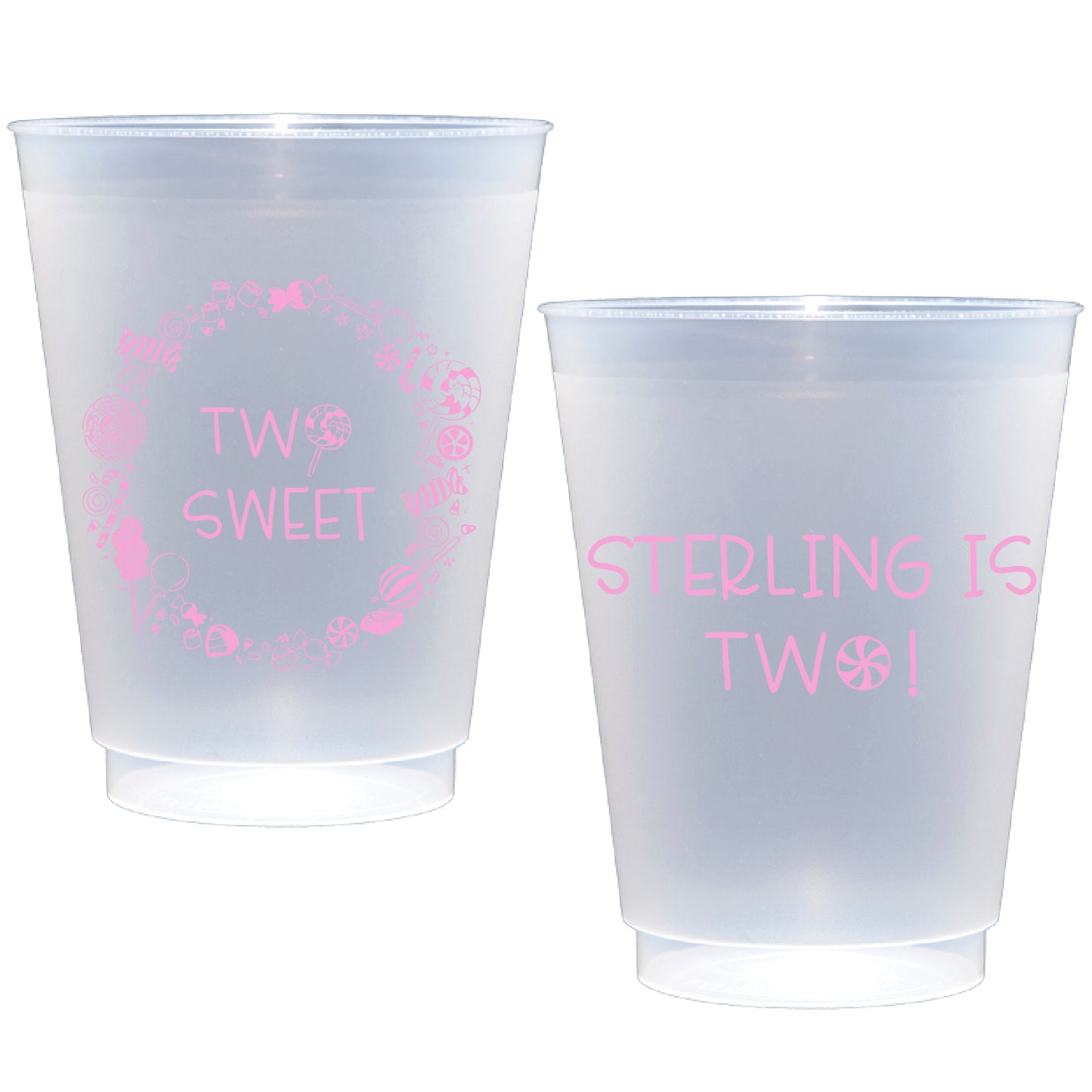 Personalized sweets  | Frosted Flex Cup