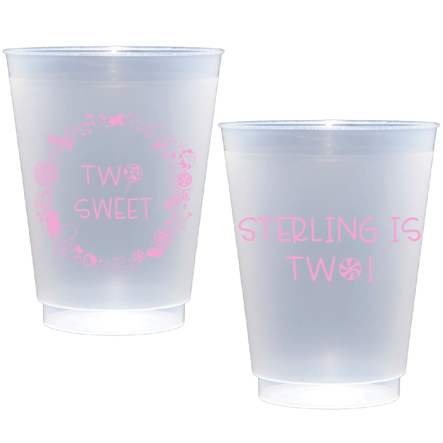Personalized sweets | Frosted Flex Cup