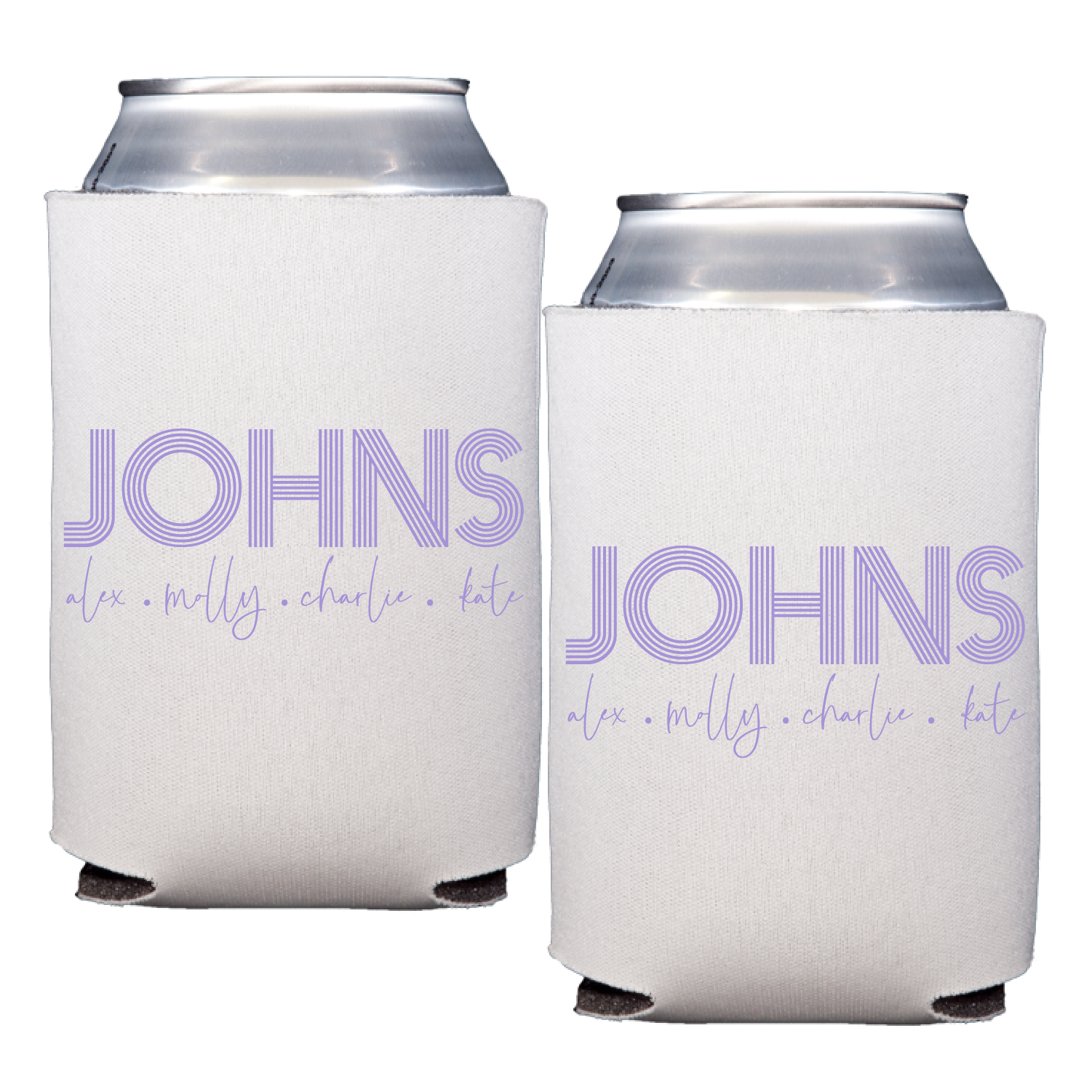 Metallic Koozie Can Cooler