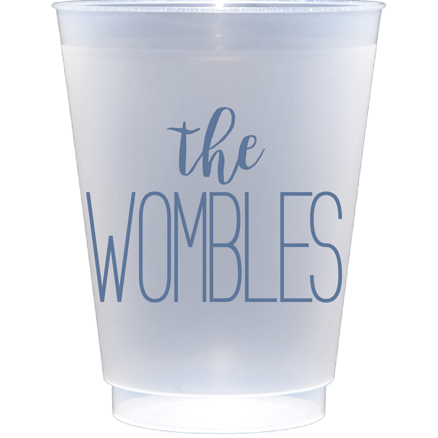 Personalized family name | Frosted Flex Cup