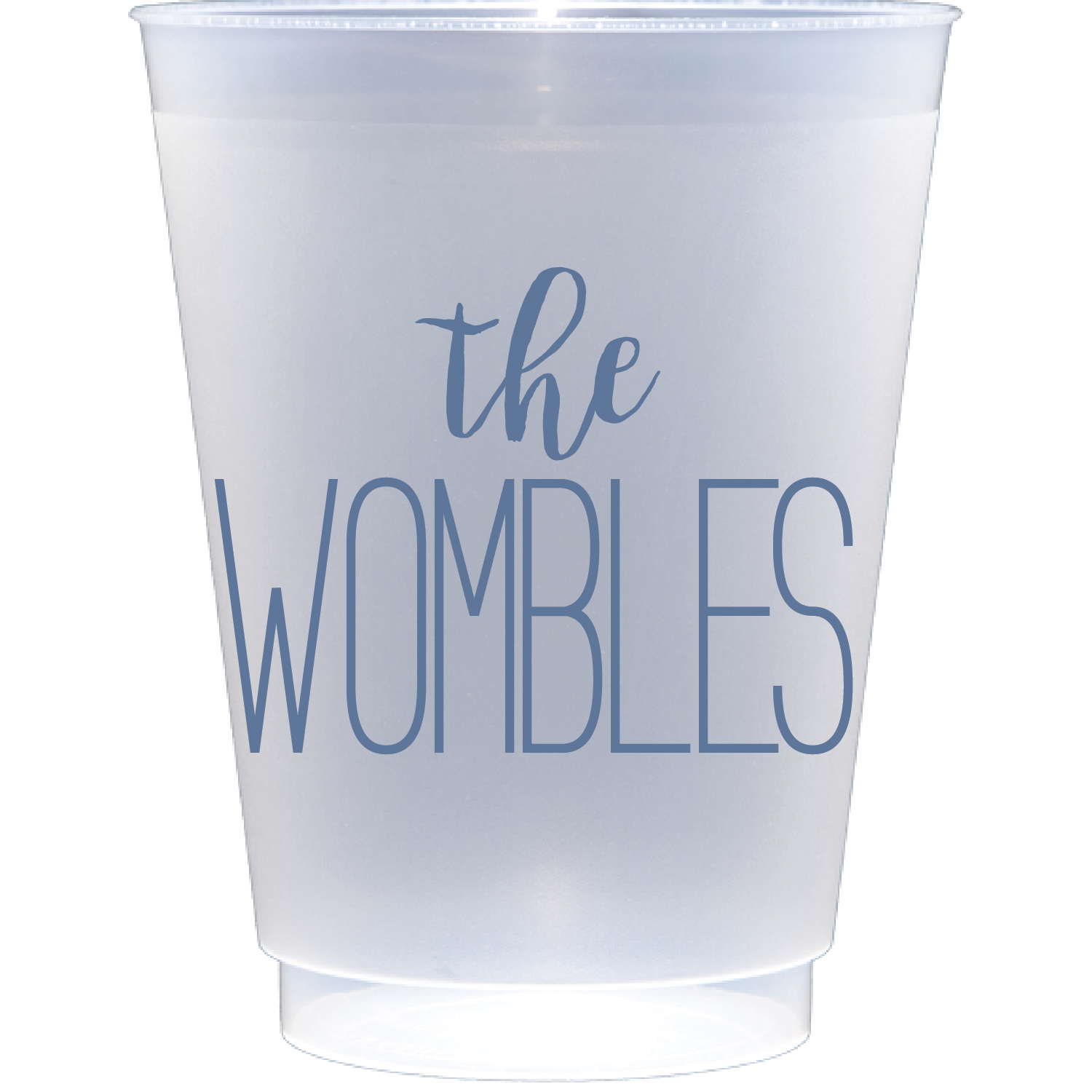 Personalized family name | Frosted Flex Cup