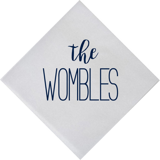 Custom Cocktail Napkin