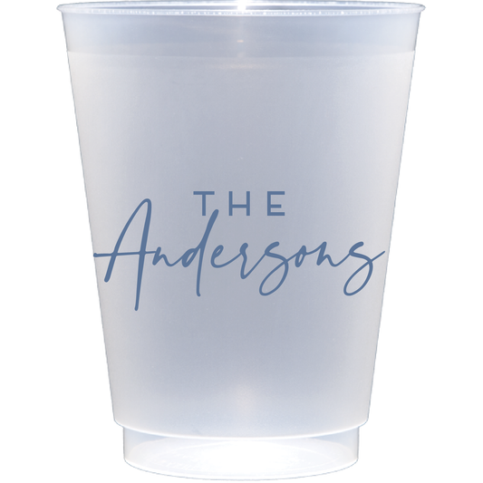 personalized family name | Frosted Flex Cup