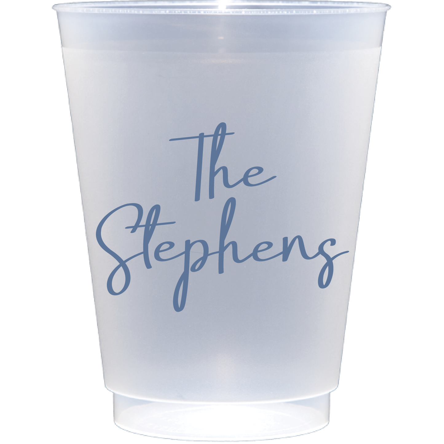 personalized family name | Frosted Flex Cup