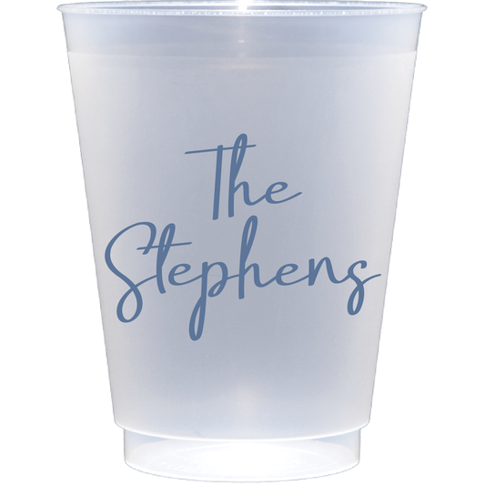 personalized family name | Frosted Flex Cup