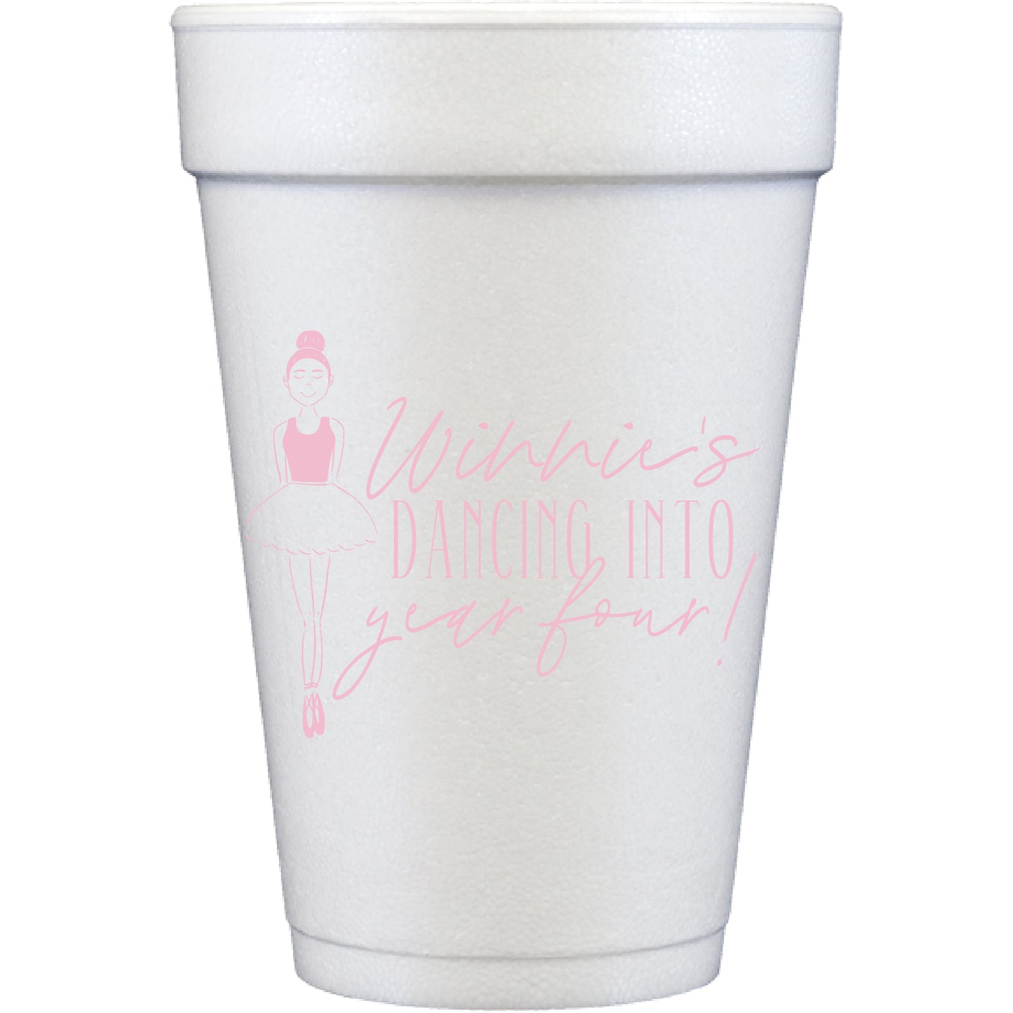 tiny dancer | styrofoam cups