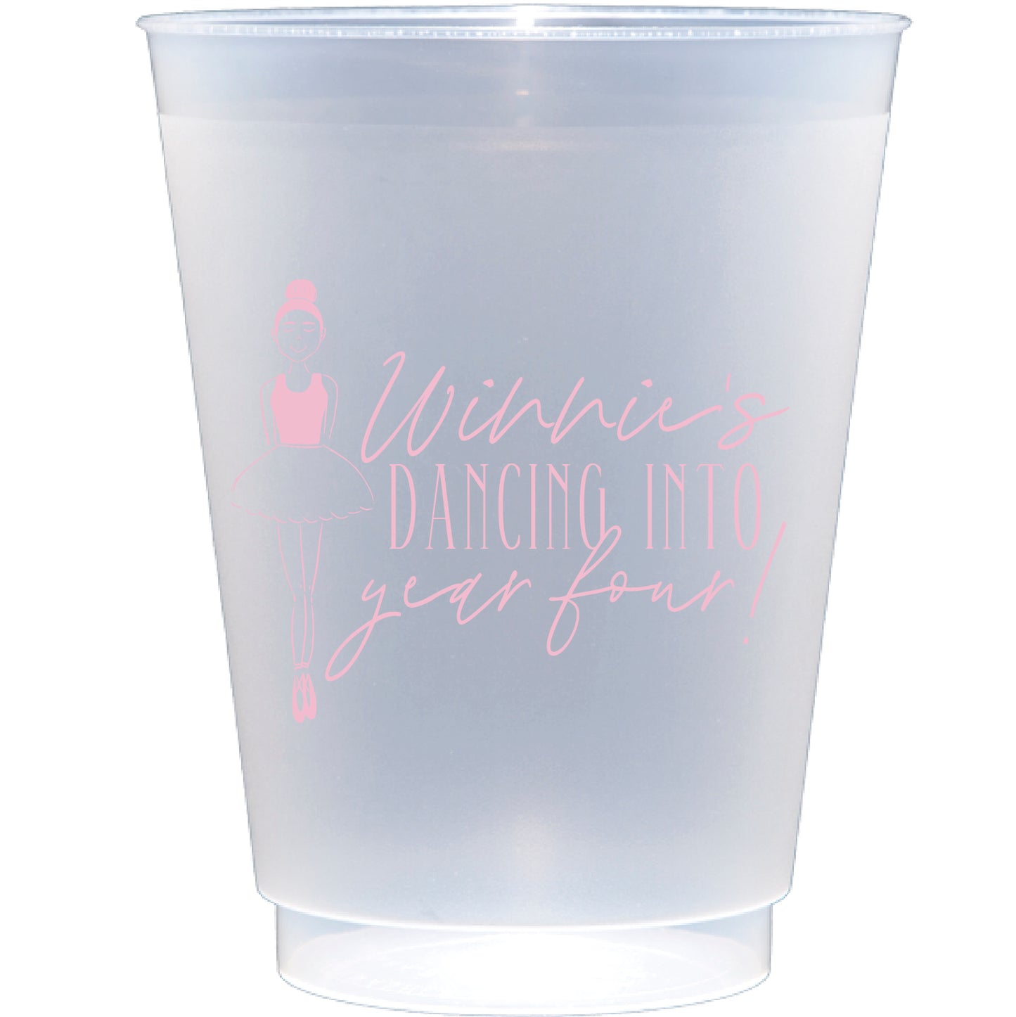 Personalized tiny dancer  | Frosted Flex Cup