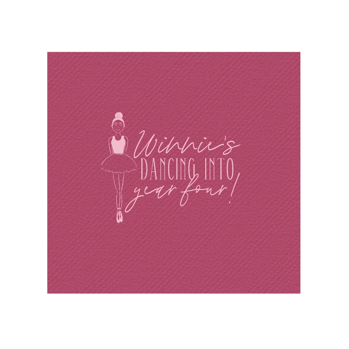 Custom Cocktail Napkin