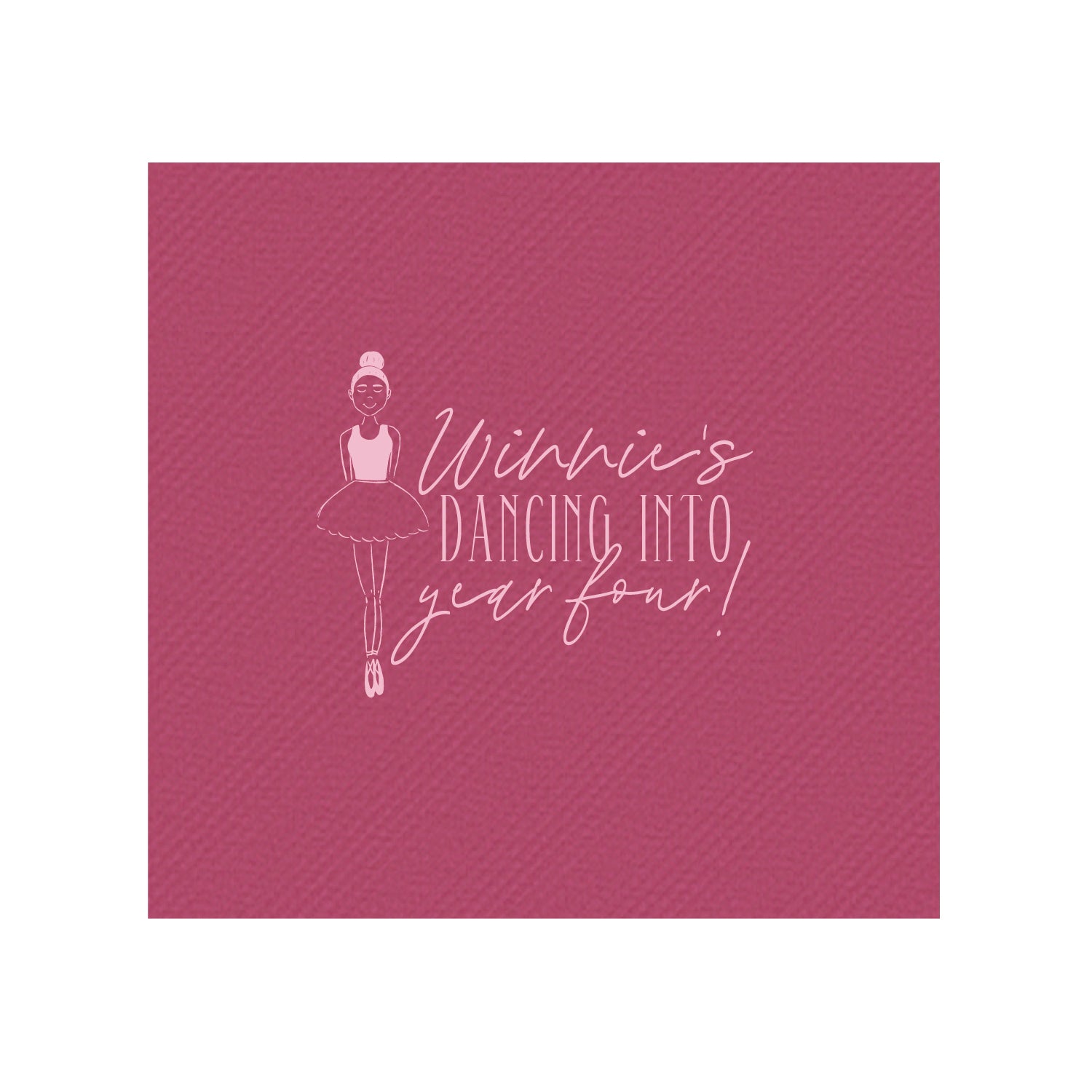 Custom Cocktail Napkin