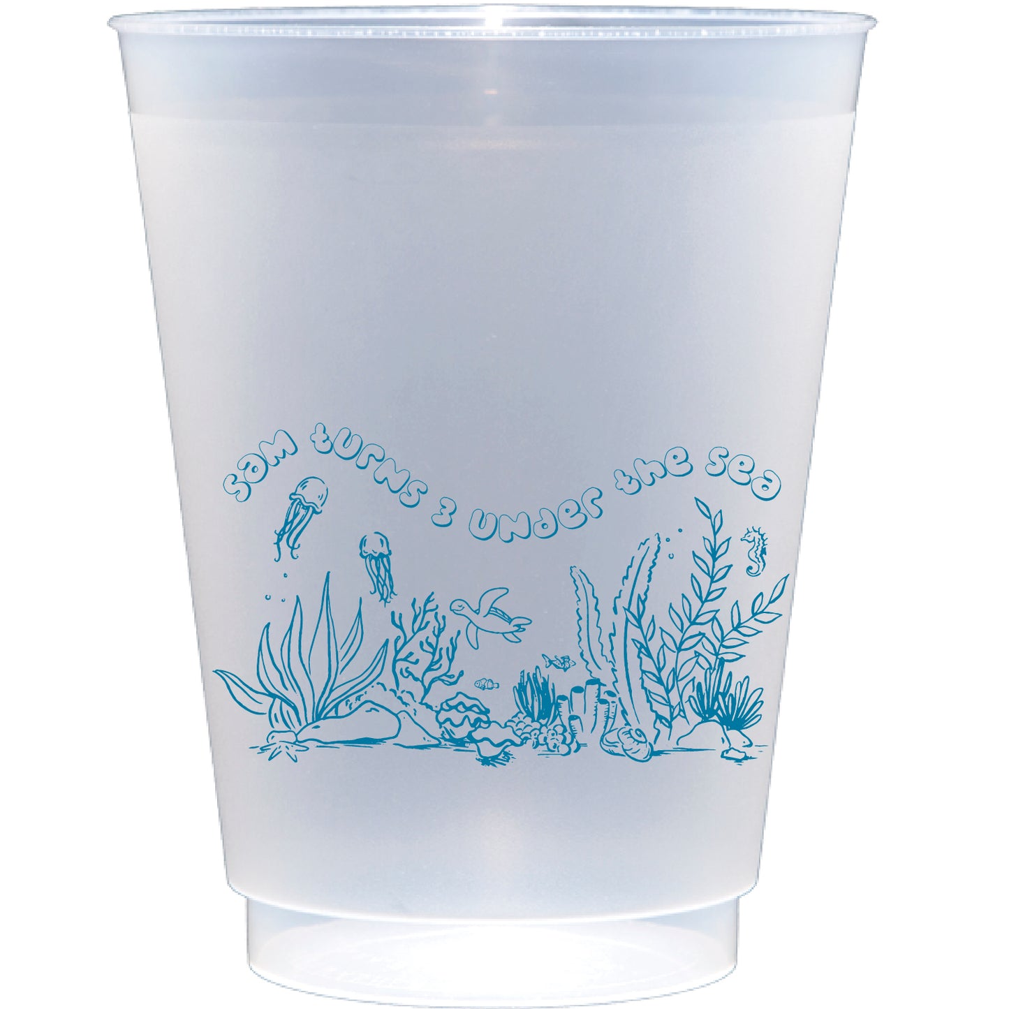 Personalized under the sea  | Frosted Flex Cup