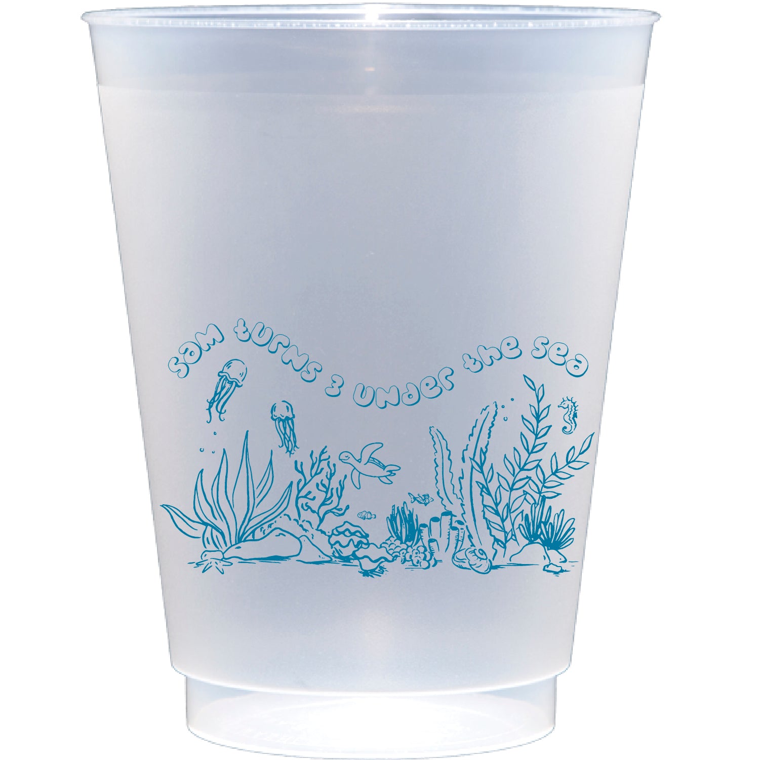 Personalized under the sea | Frosted Flex Cup