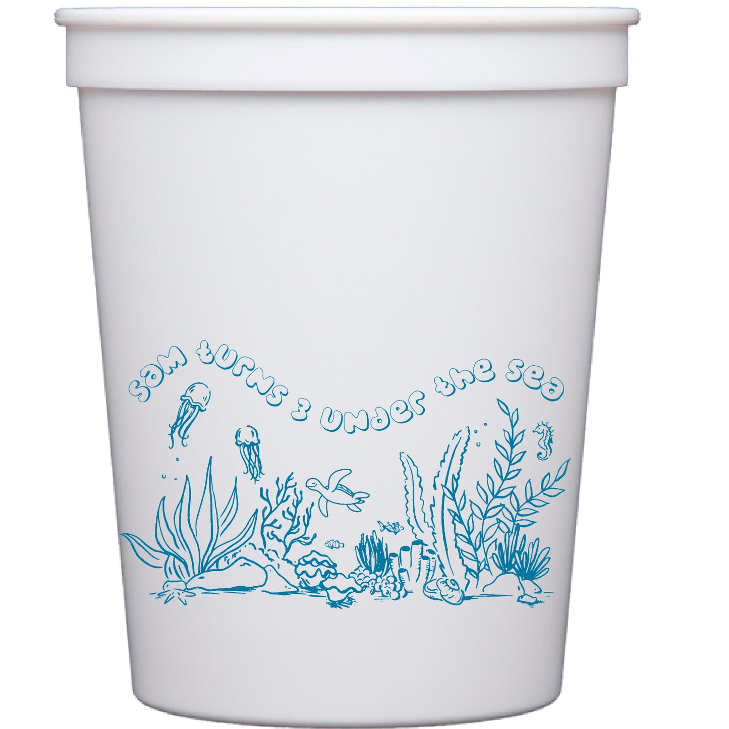 under the sea | stadium cups