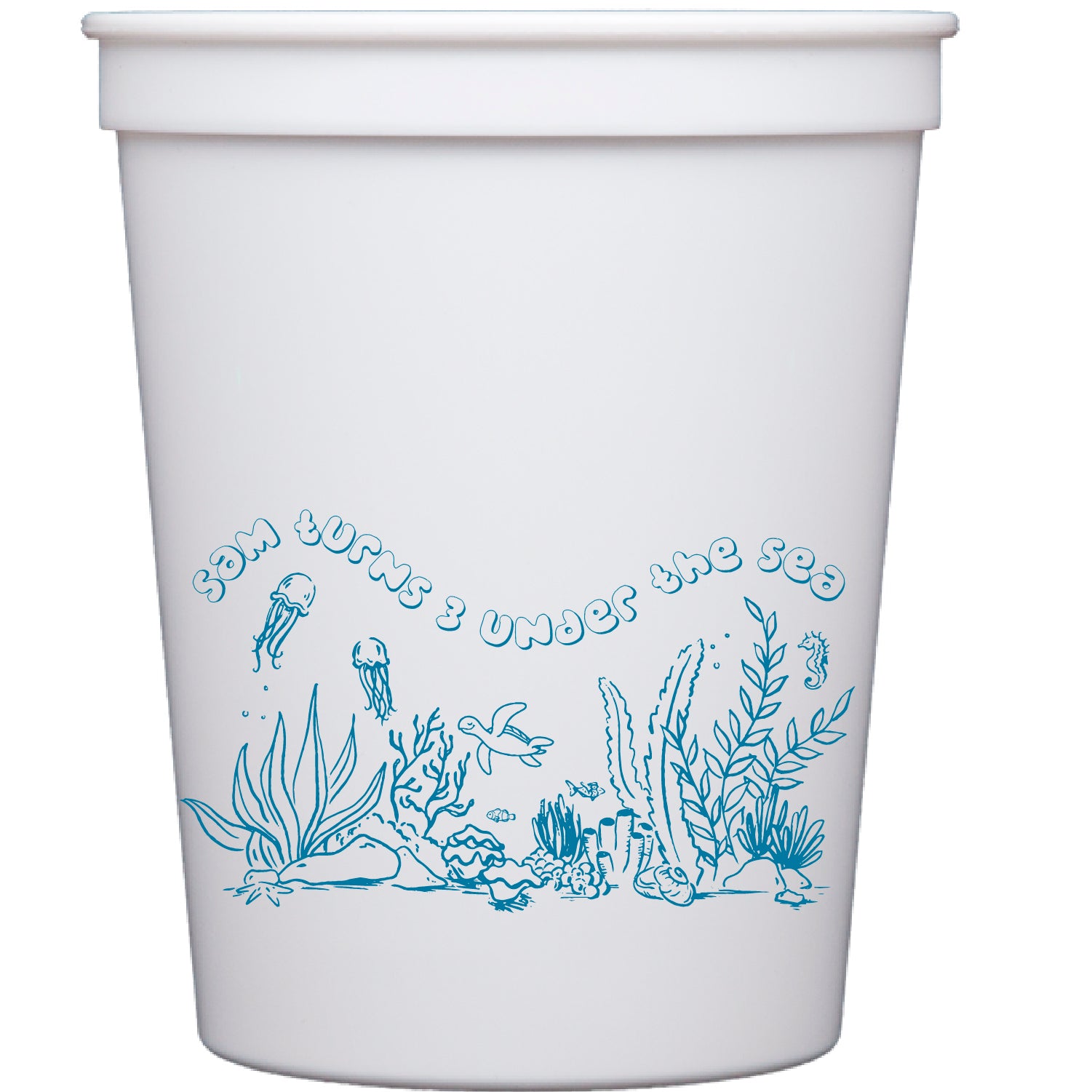 under the sea | stadium cups