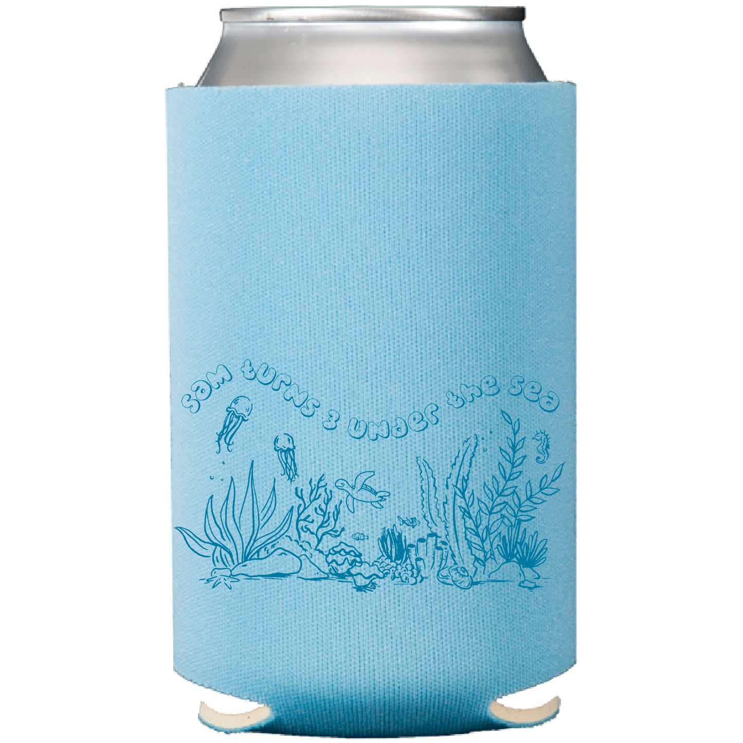 under the sea | can cooler
