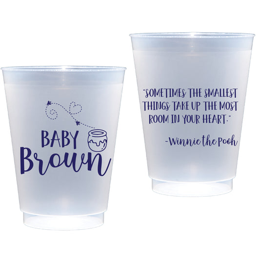 Personalized Winnie the pooh | Frosted Flex Cup