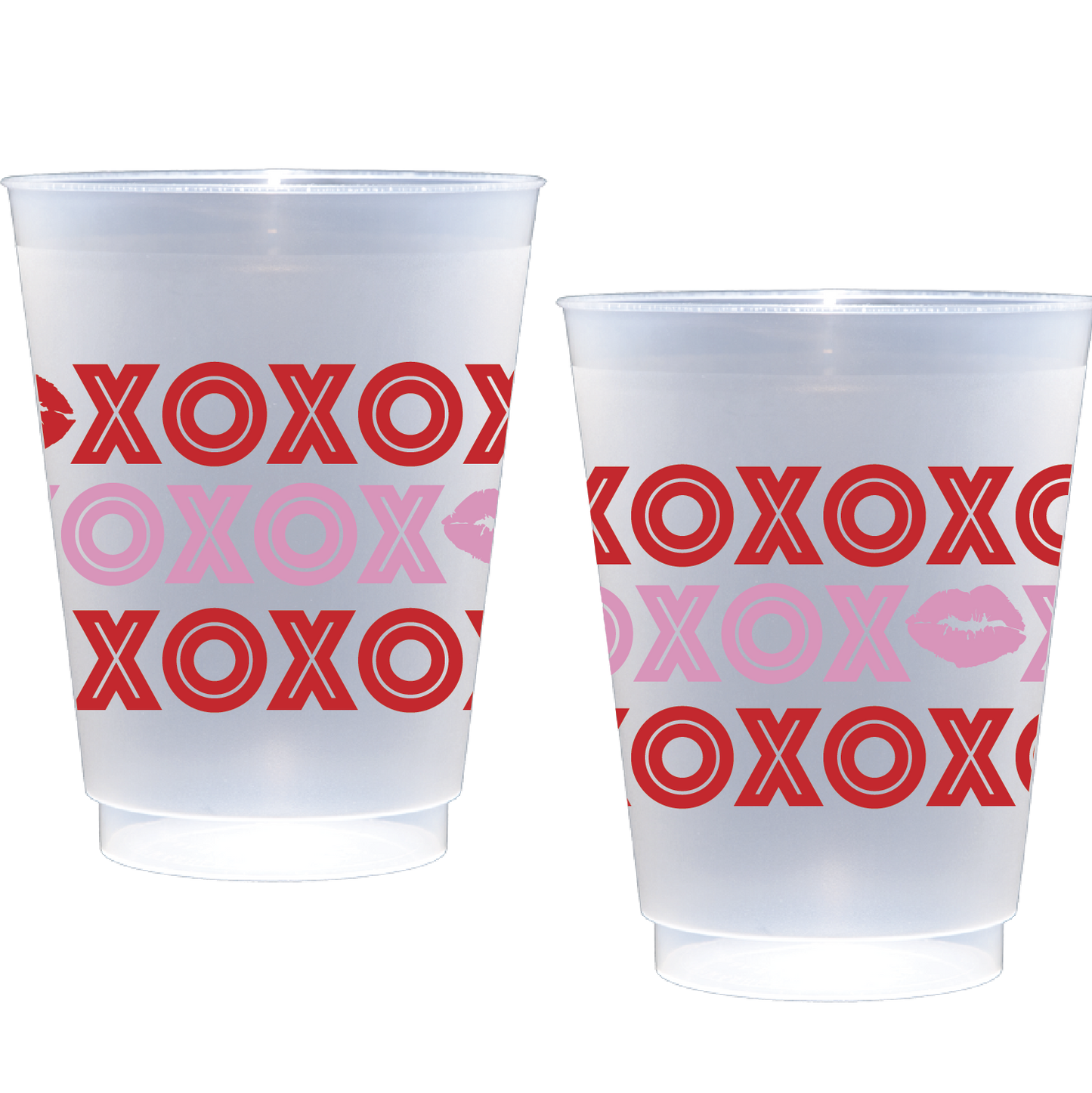 Valentines xoxo | Frosted Flex Cup