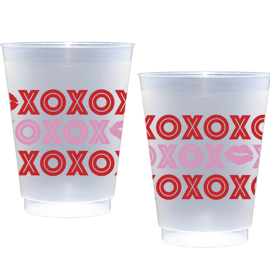 Valentines xoxo | Frosted Flex Cup