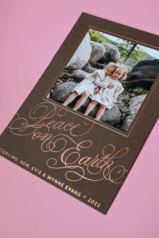 holiday cards | foil | tem collection