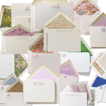 23 | personal stationery | engraved