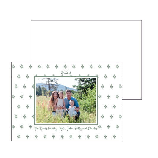 dahlia | holiday card | digital print