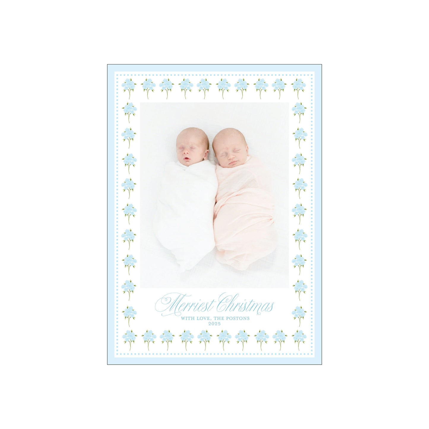 holiday hydrangeas | holiday card | bethany kelm