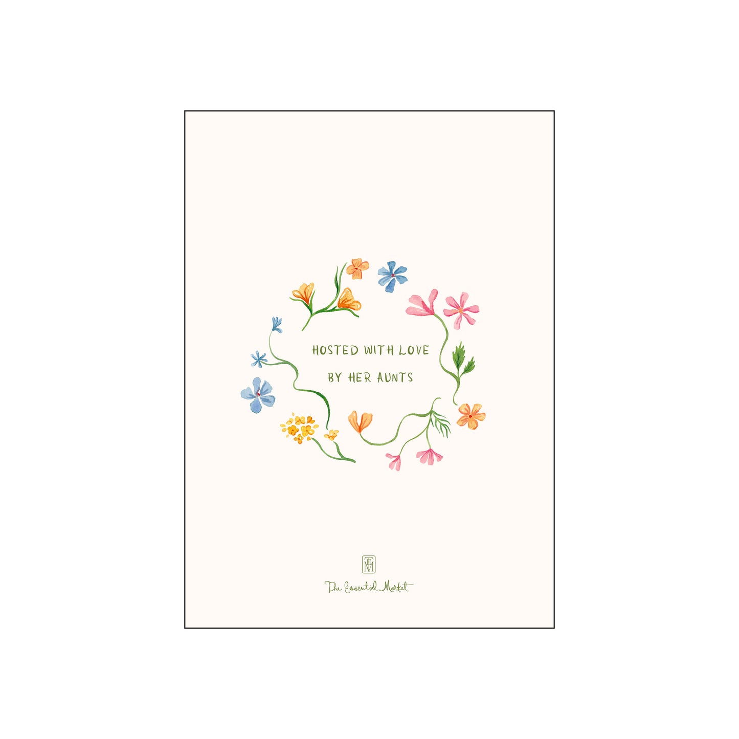 blooming with love | invitation