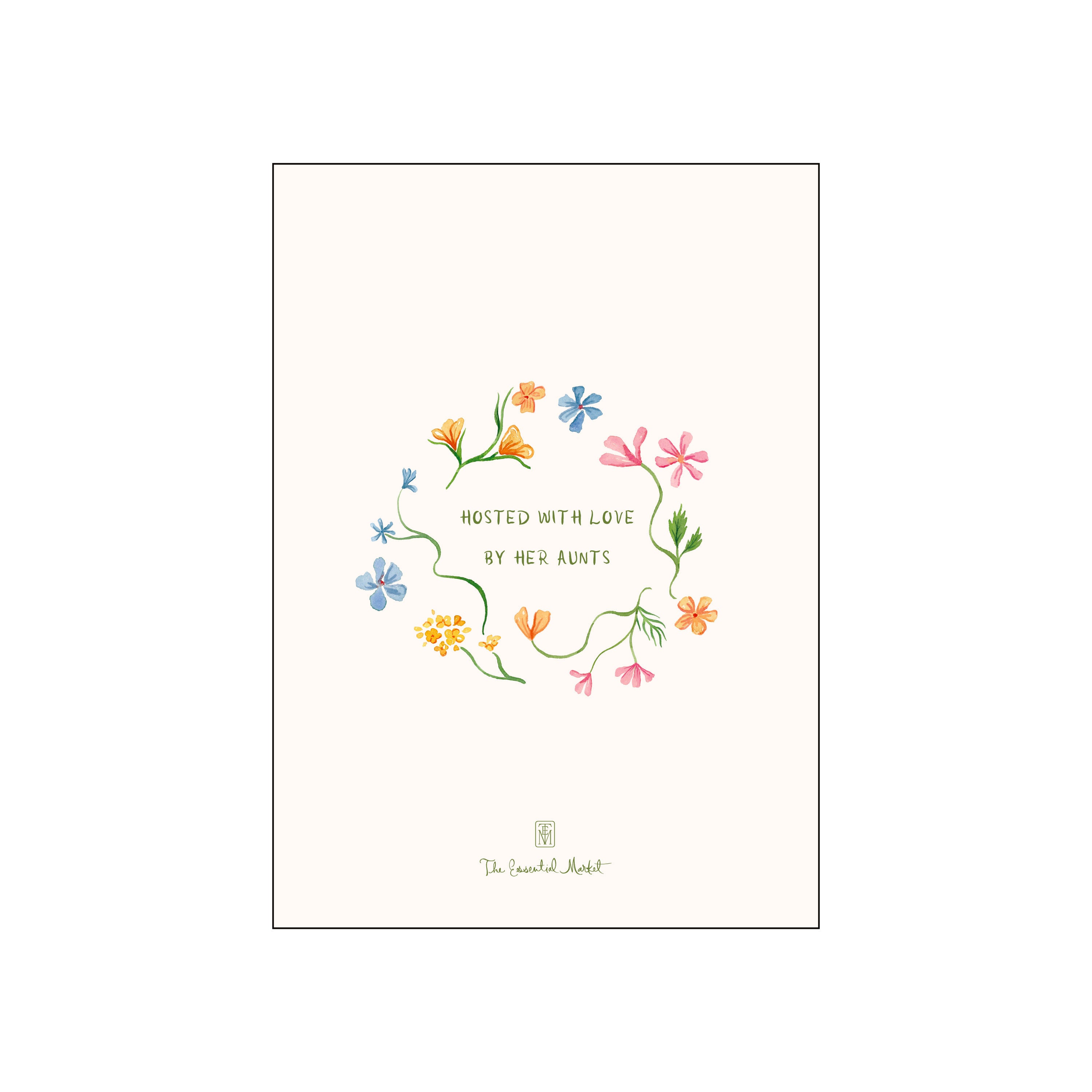 blooming with love | invitation