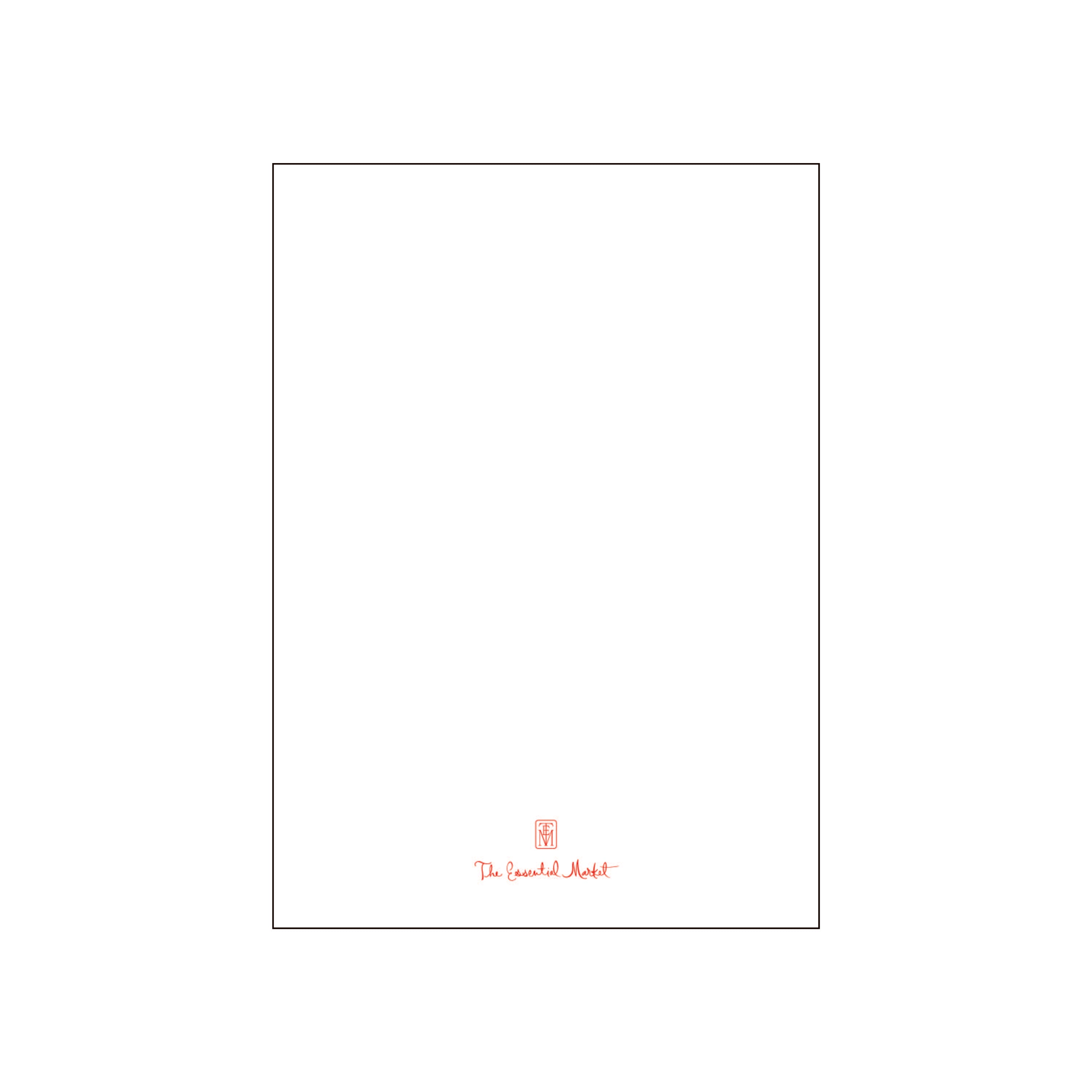 bow | holiday card | digital print