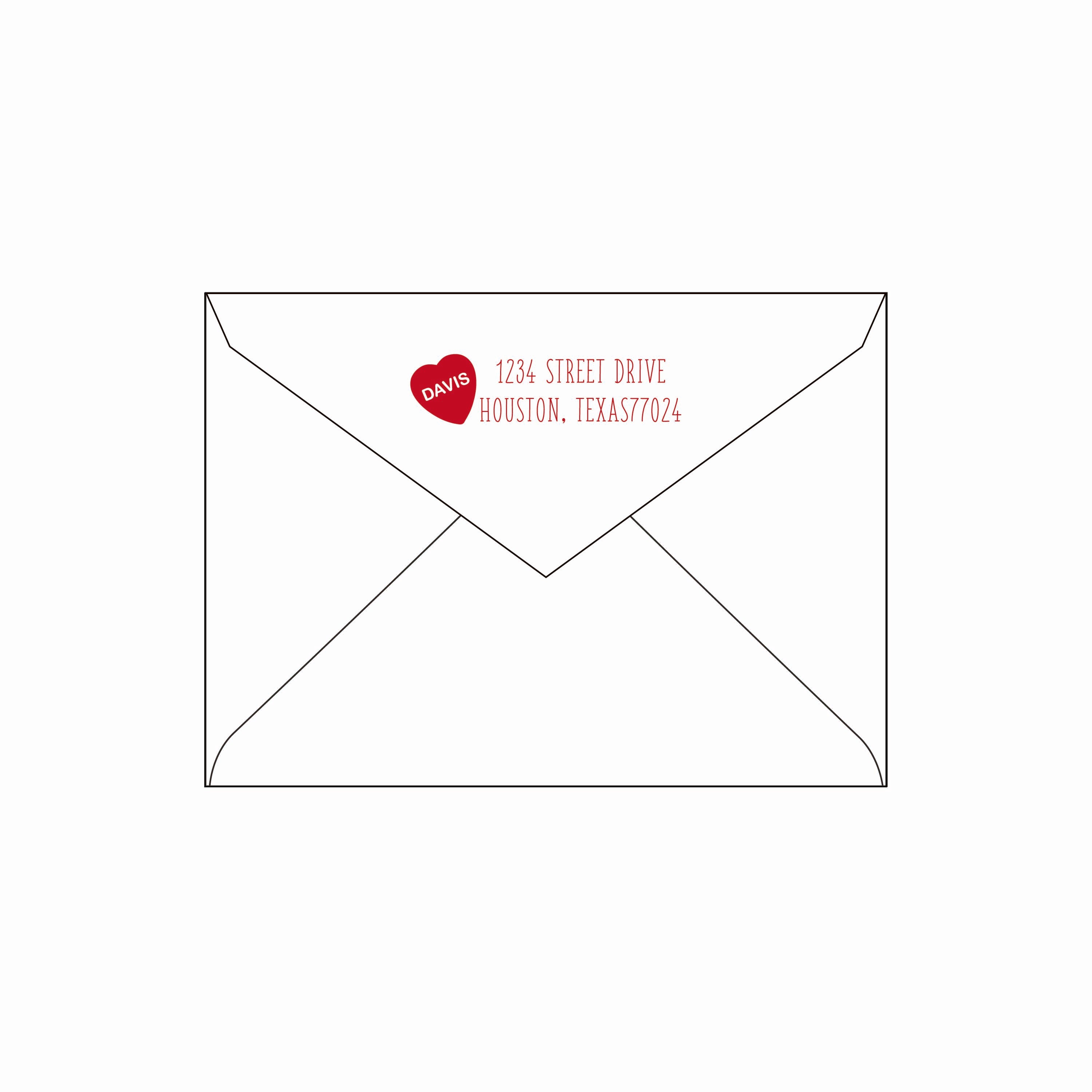 brush lettering | valentine's card | letterpress