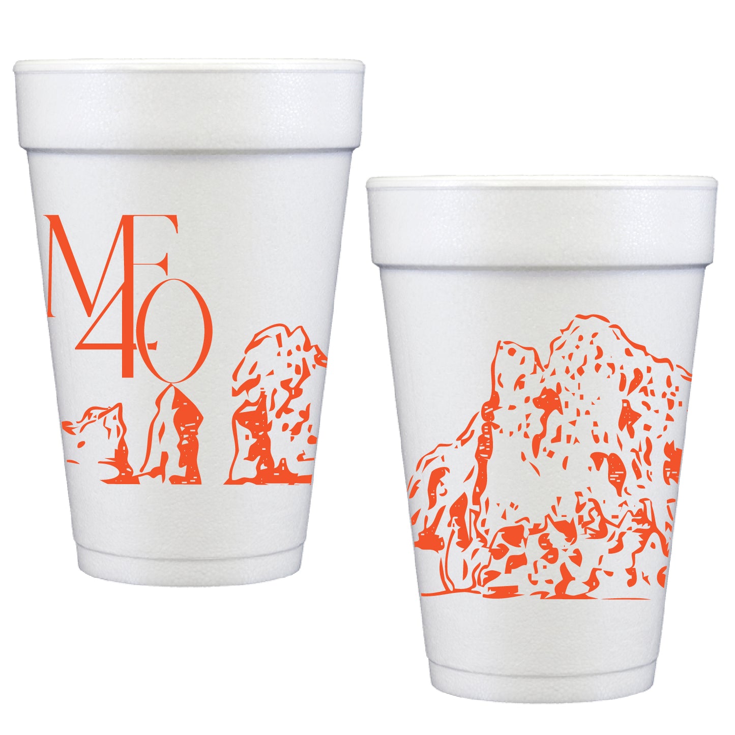 cabo couples | styrofoam cups