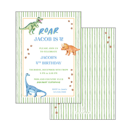 dino | invitation