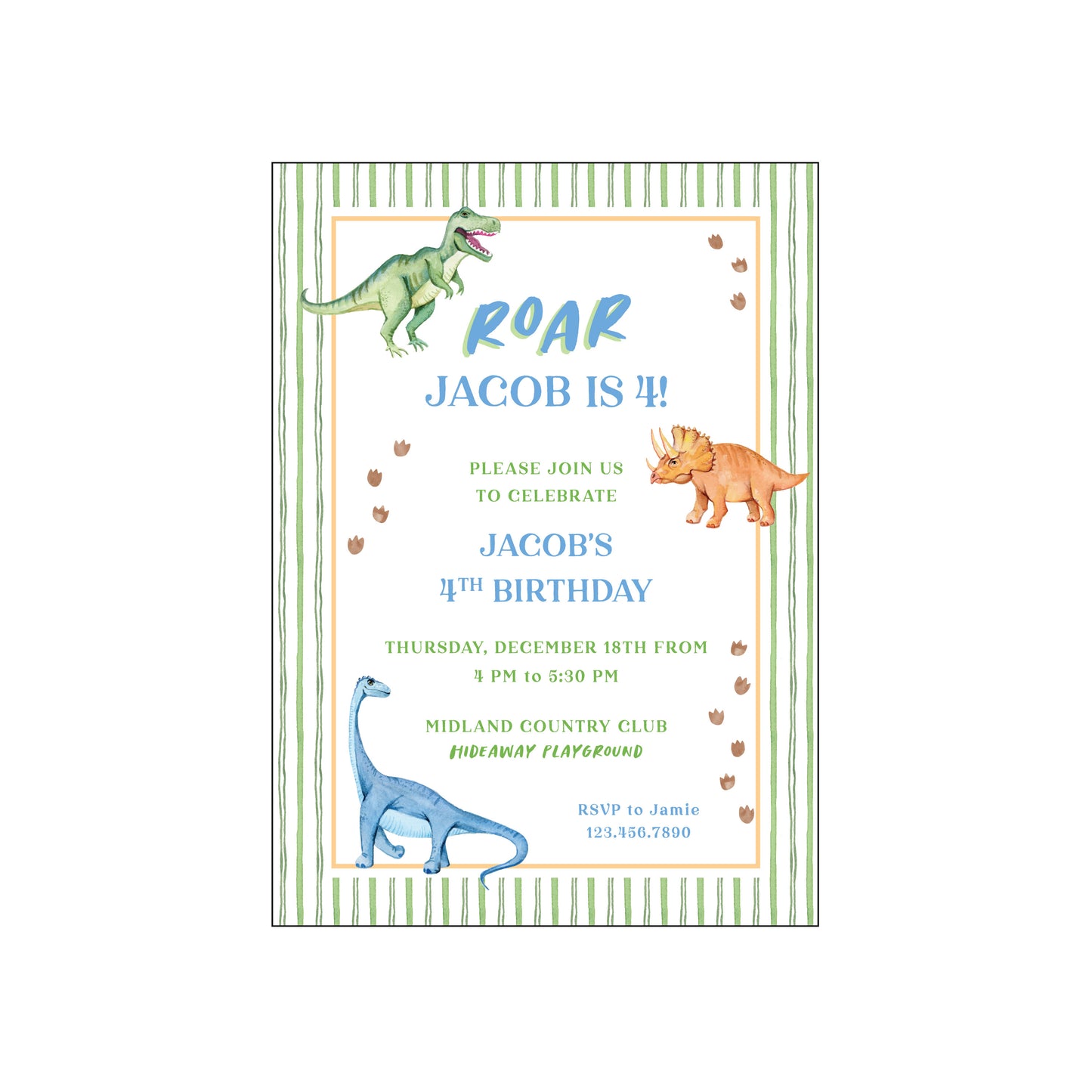 dino | invitation