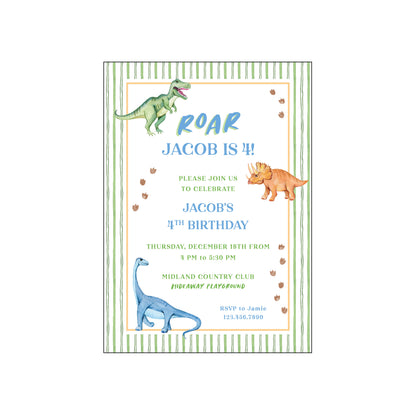 dino | invitation