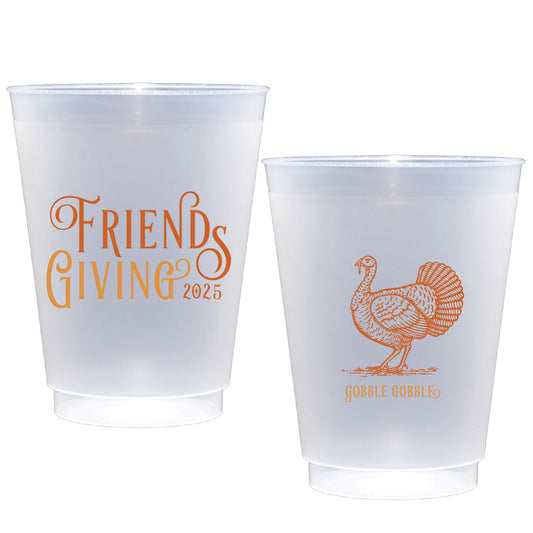 friendsgiving | shatterproof frosted flex