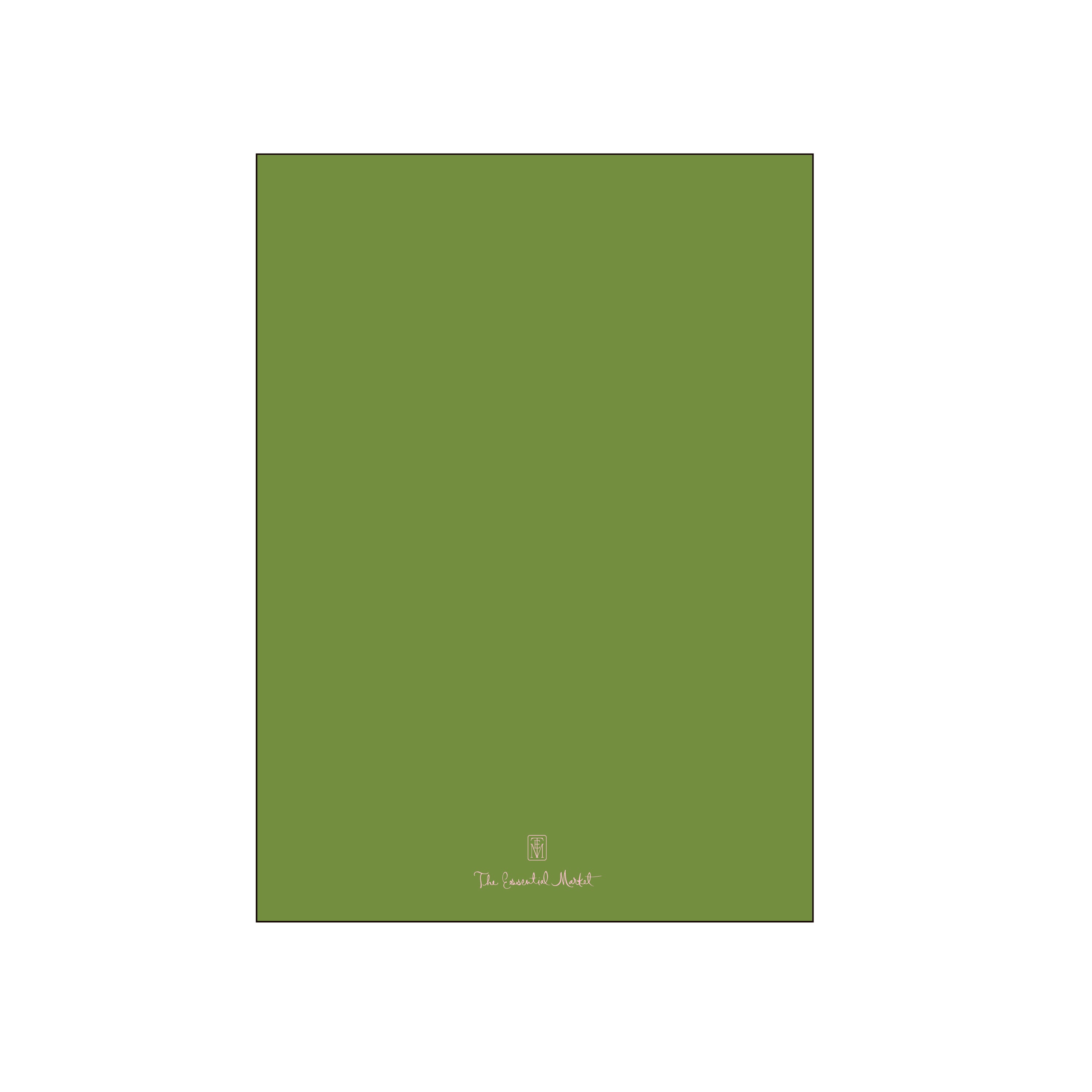 green border | itinerary