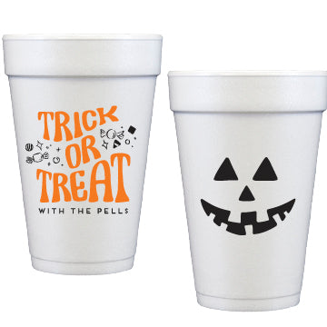 trick or treat | styrofoam cups
