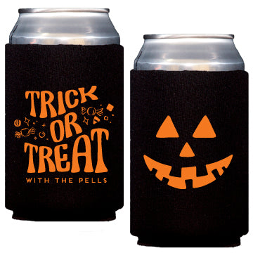 Personalized trick or treat cn coolers