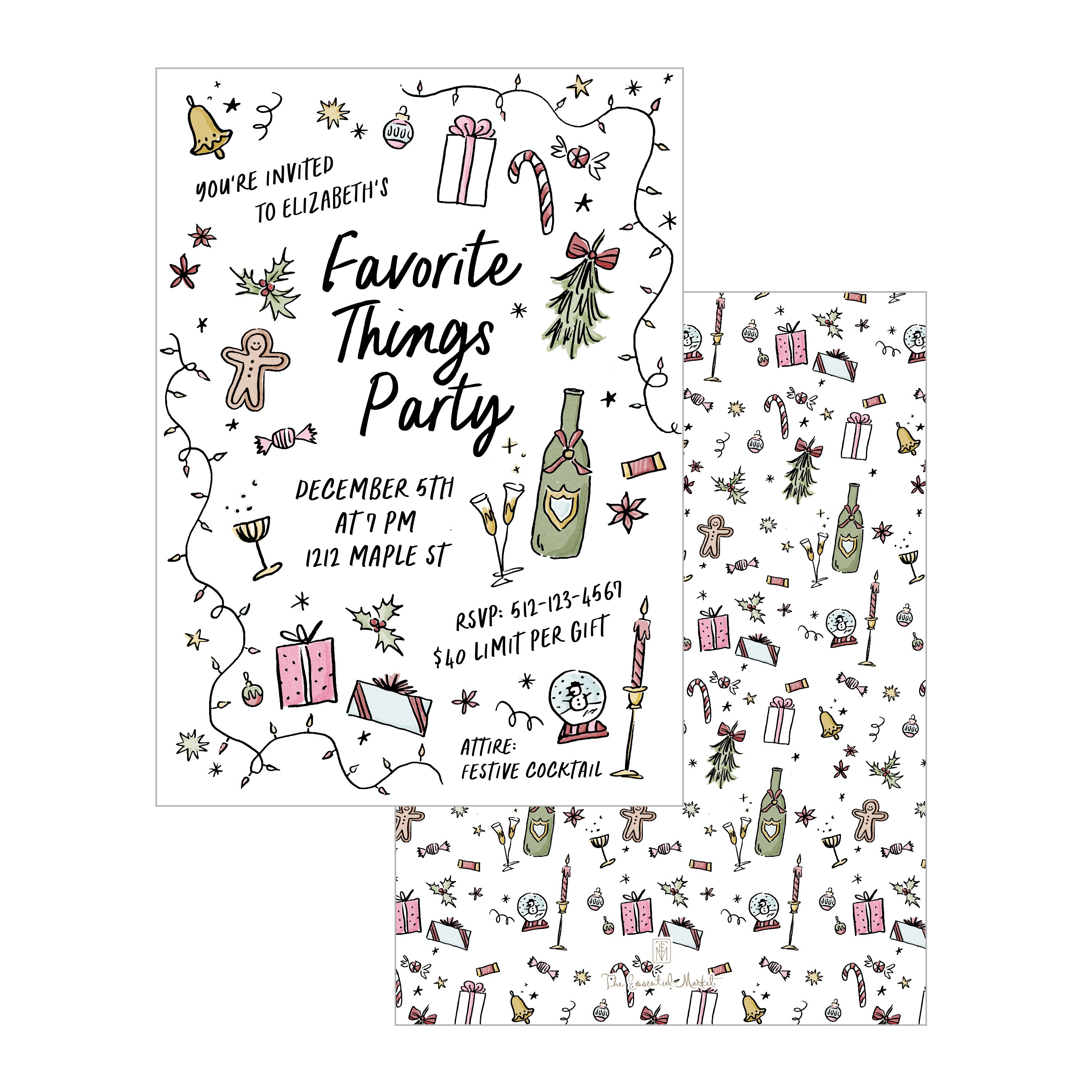 favorite things | invitation