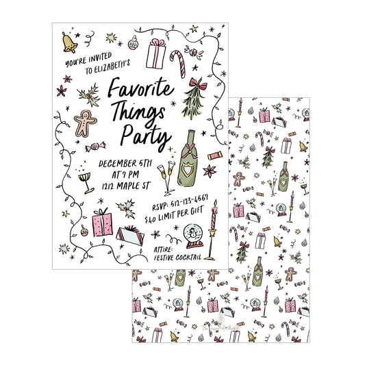 favorite things | invitation